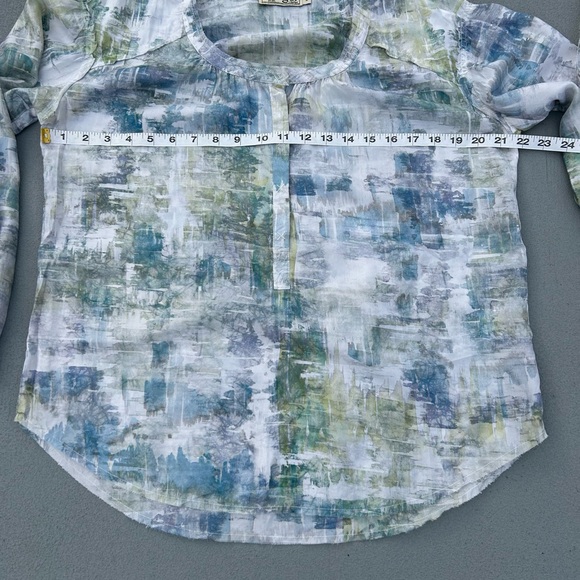 269.GO BY GO SILK Women’s Abstract Print Blouse - Picture 10 of 14